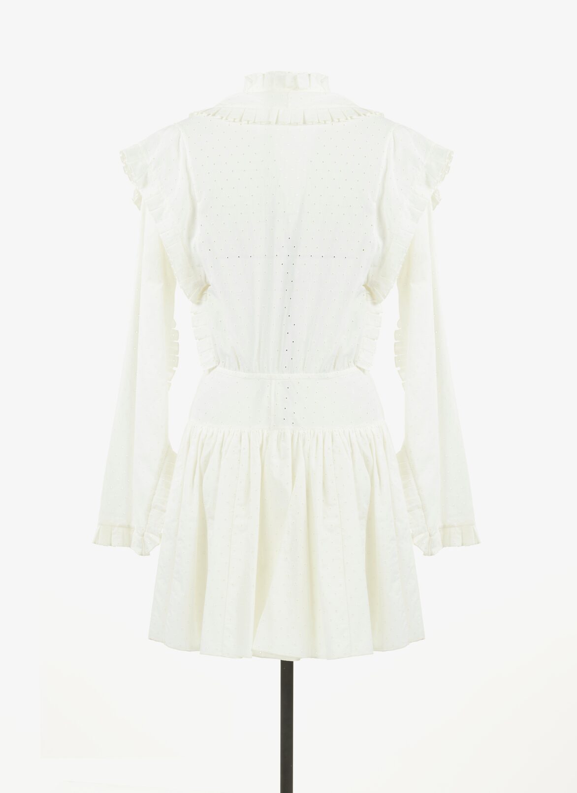 DOTTED VOILE DRESS  ALAÏA  DOTTED VOILE DRESS